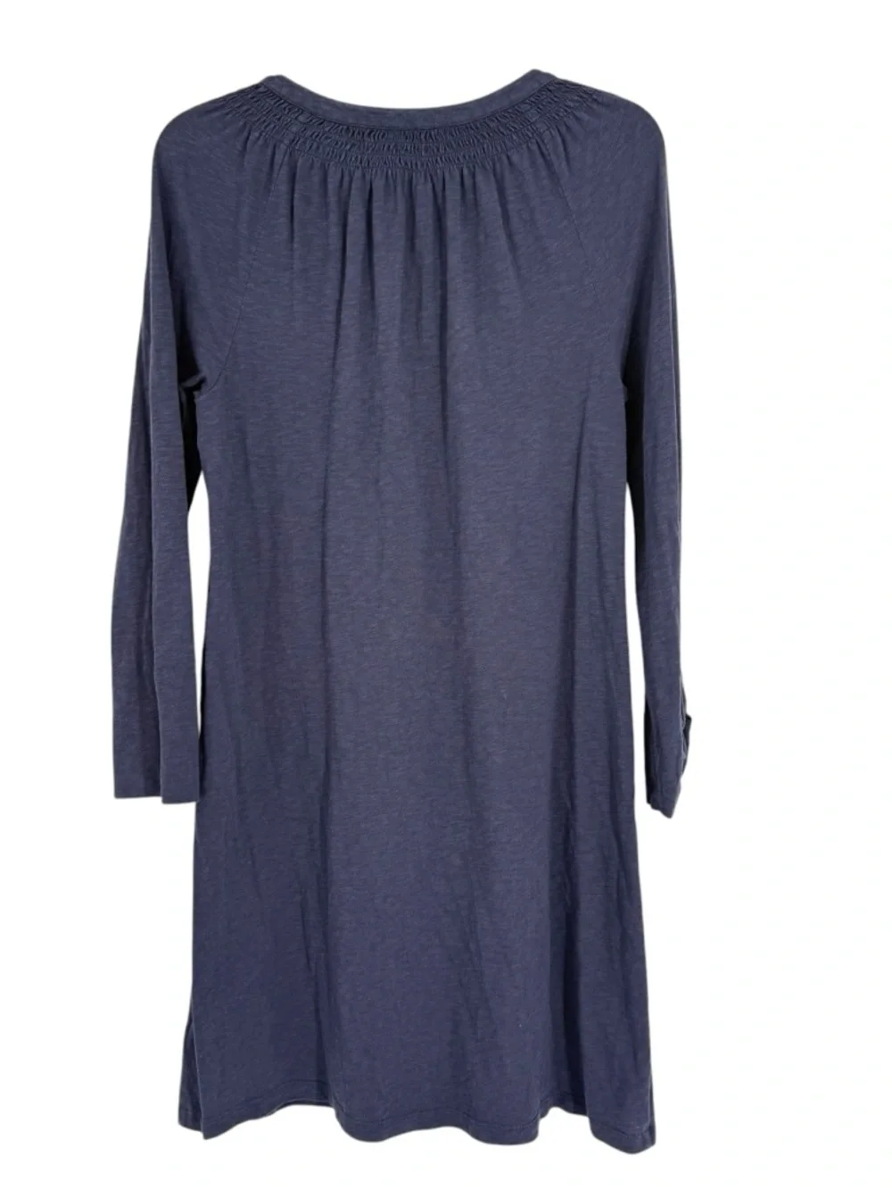 Lilly Pulitzer Essie Mini Dress Smocked Navy Blue Cotton Size Medium Cotton - Picture 3 of 10